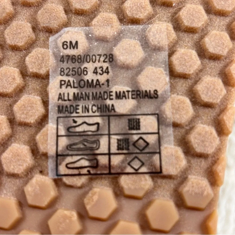 NWT‎ Pierre Dumas Paloma-1 Platform Sneaker in Tan Women’s 6
